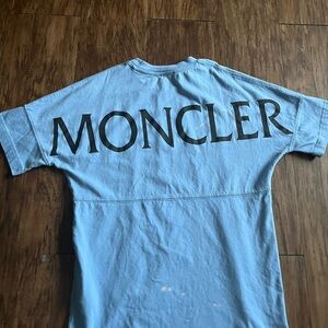 Moncler T Shirt Blue